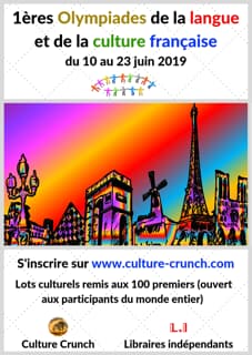 Participez aux 1ères olympiades de la langue et de la culture française !